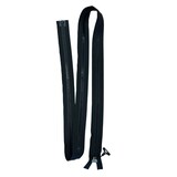 YKK YKK | Rits Bloktand | 15V | Deelbaar | 15mm | Met RVS Runner + Trekkers | Zwart 2,5 m YKK YKK | Rits Bloktand | 15V | Deelbaar | 15mm | Met RVS Runner + Trekkers | Zwart 2,5 m