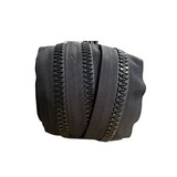 YKK YKK | Rits Bloktand | 15V | Op Rol | 15mm | Zwart | Prijs per meter