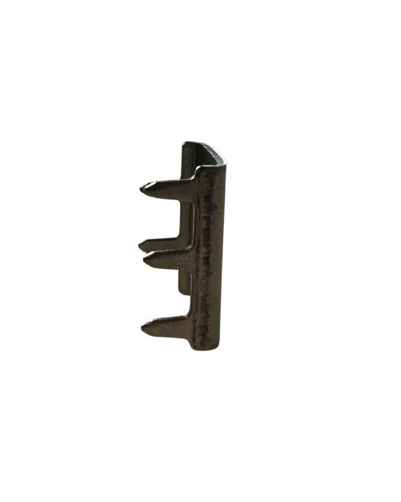 YKK YKK | Rits Top Stopper | RVS | 15V | voor 15 mm Bloktandrits YKK YKK | Rits Top Stopper | RVS | 15V | voor 15 mm Bloktandrits