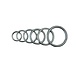 O Ring | Rond | Gegalvaniseerd | 6 x 40 mm