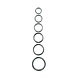 O Ring | Rond | Gegalvaniseerd | 6 x 40 mm