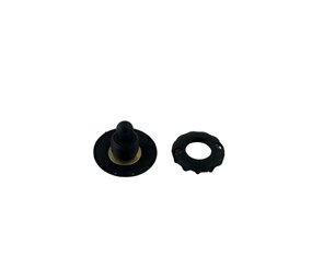 Schaeffertec Loxx® | Ontvanger | Doekdeel | Messing-Verchroomd | ZWART Schaeffertec Loxx® | Ontvanger | Doekdeel | Messing-Verchroomd | ZWART