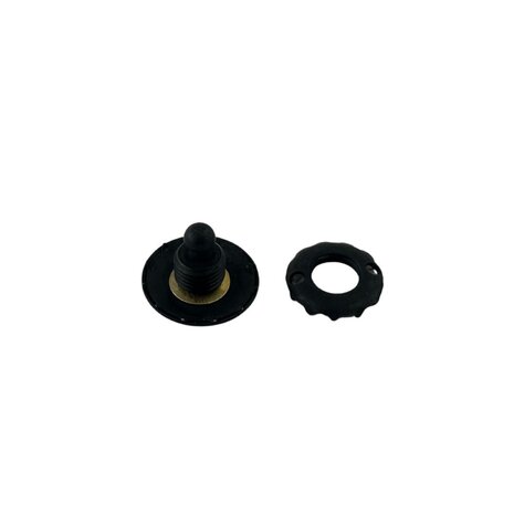 Schaeffertec Loxx® | Ontvanger | Doekdeel | Messing-Verchroomd | ZWART Schaeffertec Loxx® | Ontvanger | Doekdeel | Messing-Verchroomd | ZWART