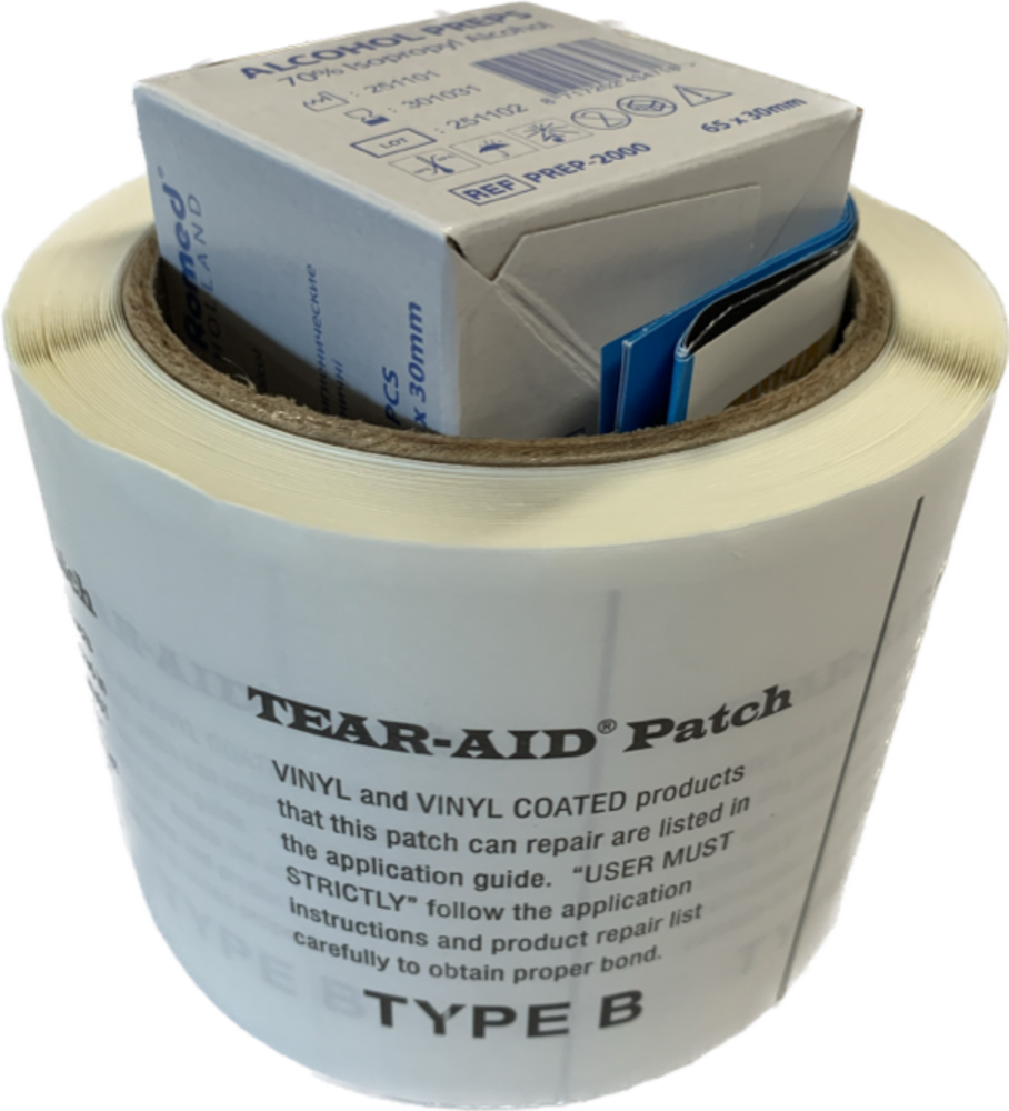Tear Aid Tear-Aid | B | 7,6 cm x 9 meter Tear Aid Tear-Aid | B | 7,6 cm x 9 meter
