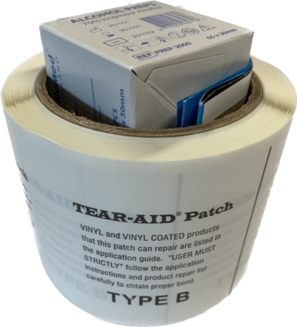Tear Aid Tear-Aid | B | 7,6 cm x 9 meter Tear Aid Tear-Aid | B | 7,6 cm x 9 meter