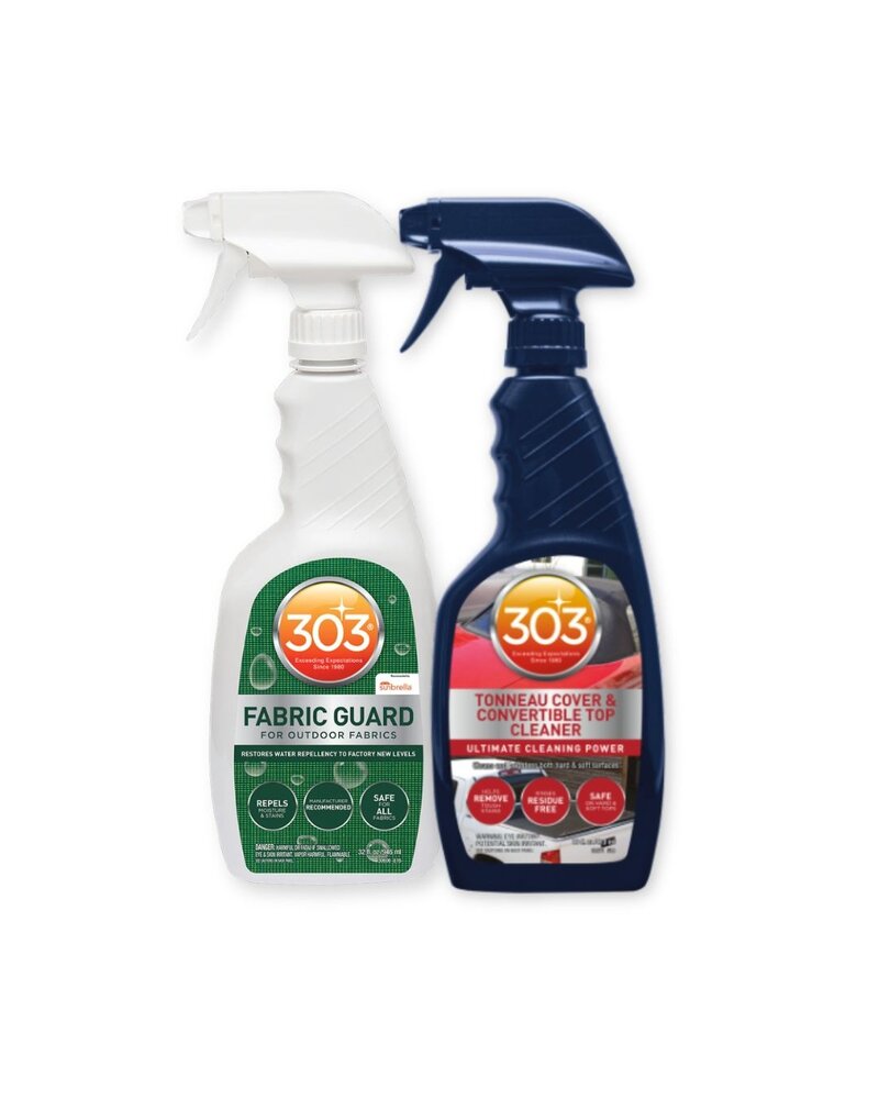 303® Products 303® | AANBIEDING SET | Cabriodak | Reiniging & Impregneer Set + GRATIS BORSTEL