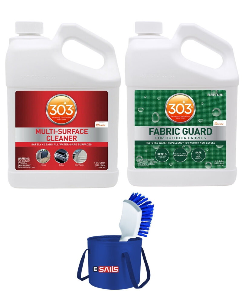 303® Products 303® | AANBIEDING SET | Bootkap of Tent | GROOTVERBRUIK | Reiniging & Impregneer Set + GRATIS EMMER & BORSTEL 303® Products 303® | AANBIEDING SET | Bootkap of Tent | GROOTVERBRUIK | Reiniging & Impregneer Set + GRATIS EMMER & BORSTEL