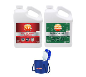 303® Products 303® | AANBIEDING SET | Bootkap of Tent | GROOTVERBRUIK | Reiniging & Impregneer Set + GRATIS EMMER & BORSTEL 303® Products 303® | AANBIEDING SET | Bootkap of Tent | GROOTVERBRUIK | Reiniging & Impregneer Set + GRATIS EMMER & BORSTEL