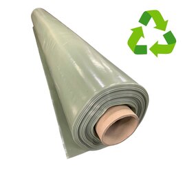 Mallendoek | LDPE | Gerecycled | Transparant Folie | Dikte 0,18 mm | Rolbreedte 300 cm