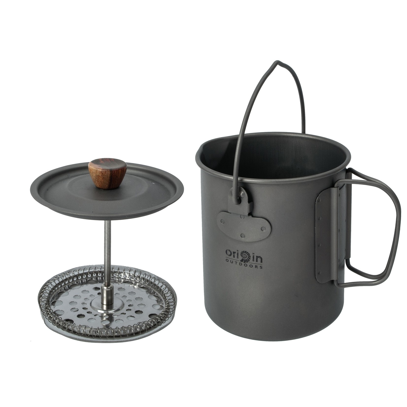 Origin Outdoors French Press 3 in 1 Titanium 750ml