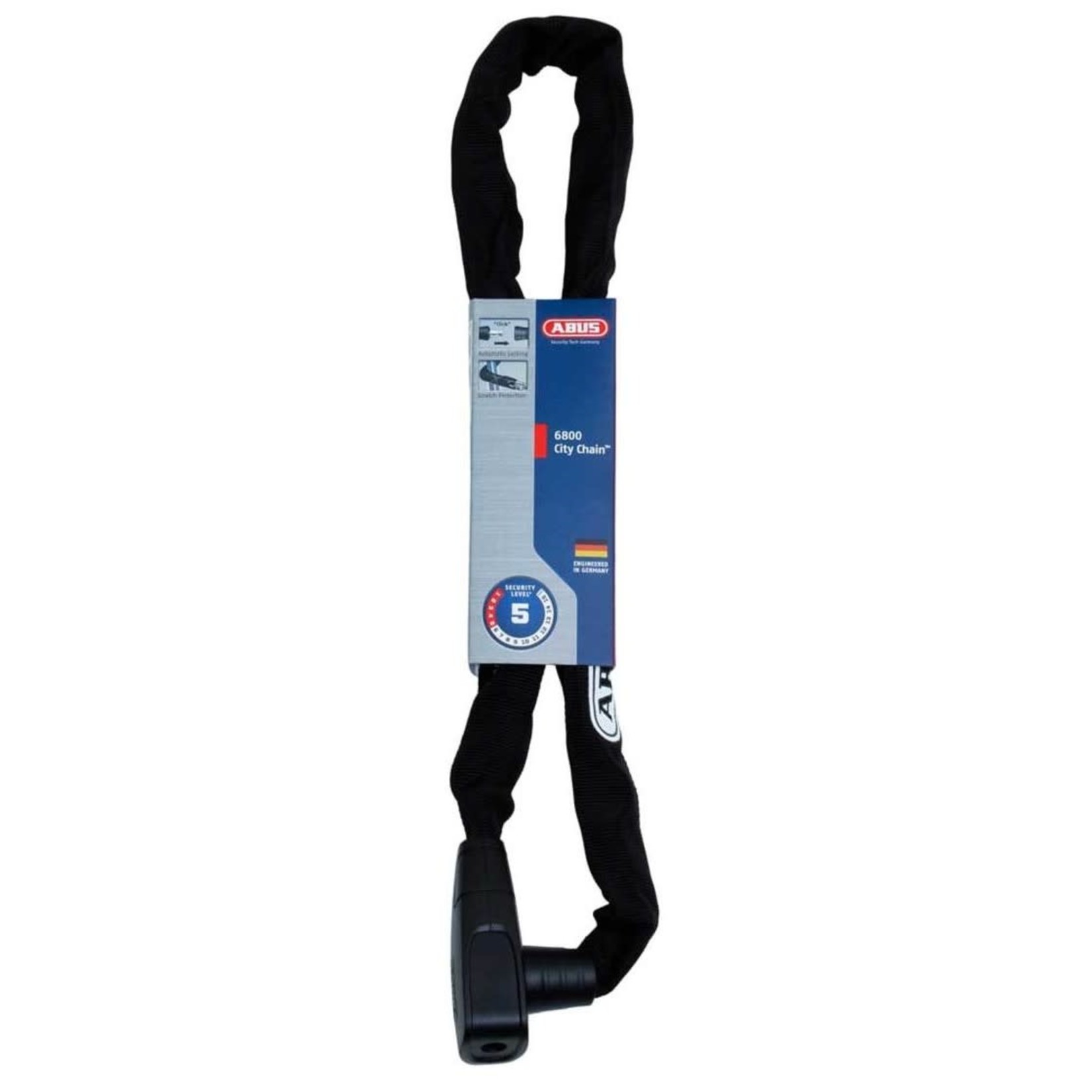 Abus City Chain 6800 85cmx6mm zwart