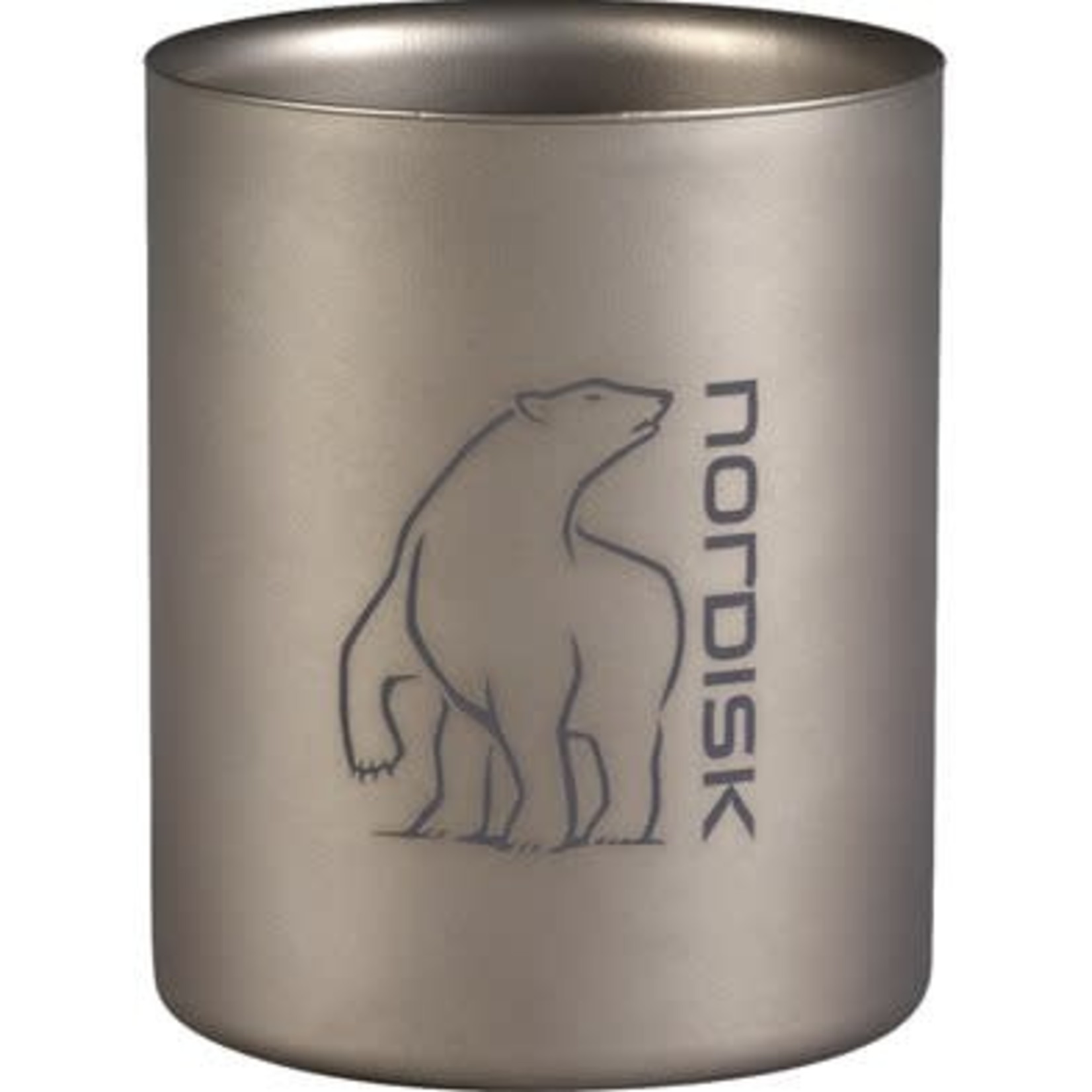 Nordisk Titanium Mug Double Wall 220ml Without Handle