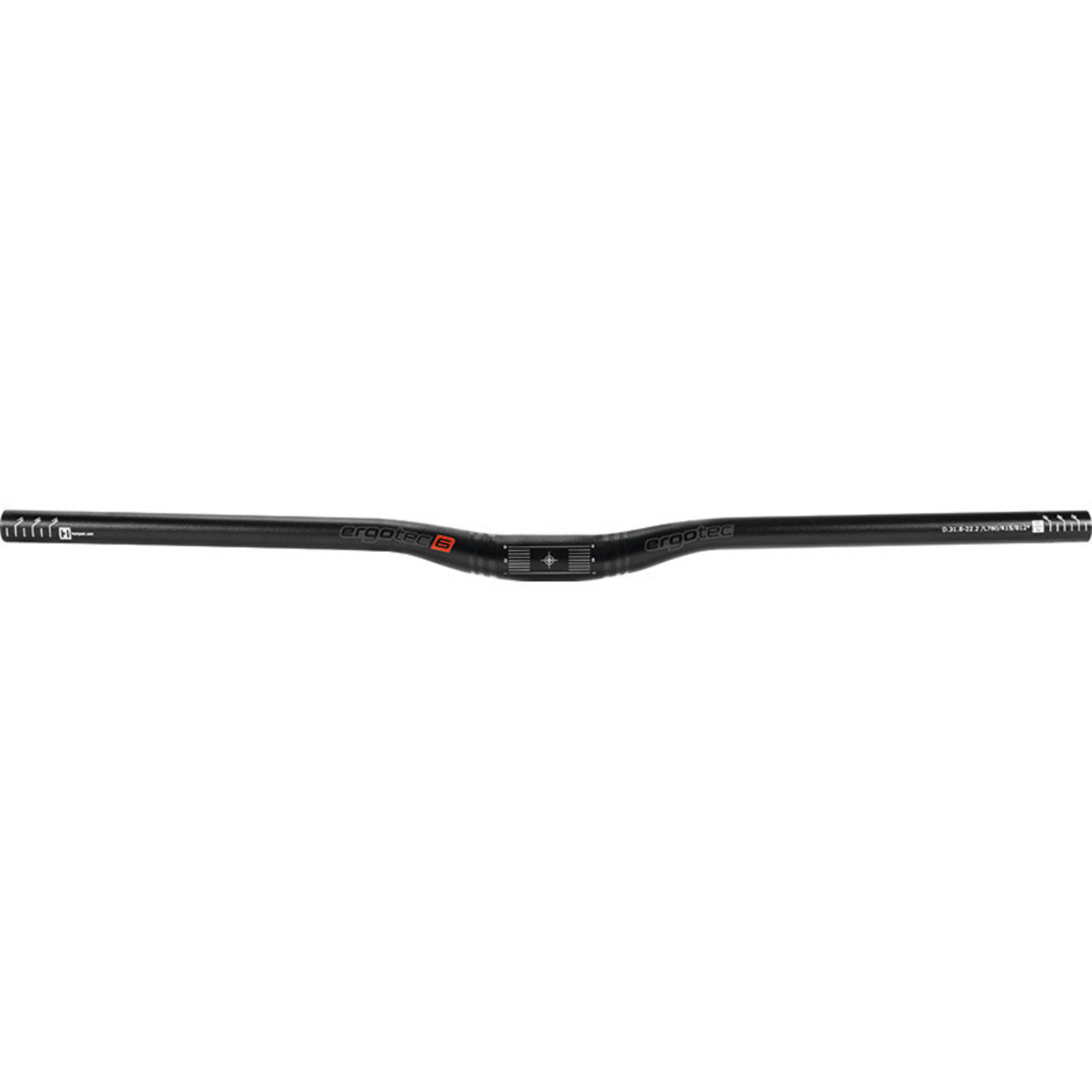 Ergotec Low Riser L6 31.8/780/15/12°/5° zwart