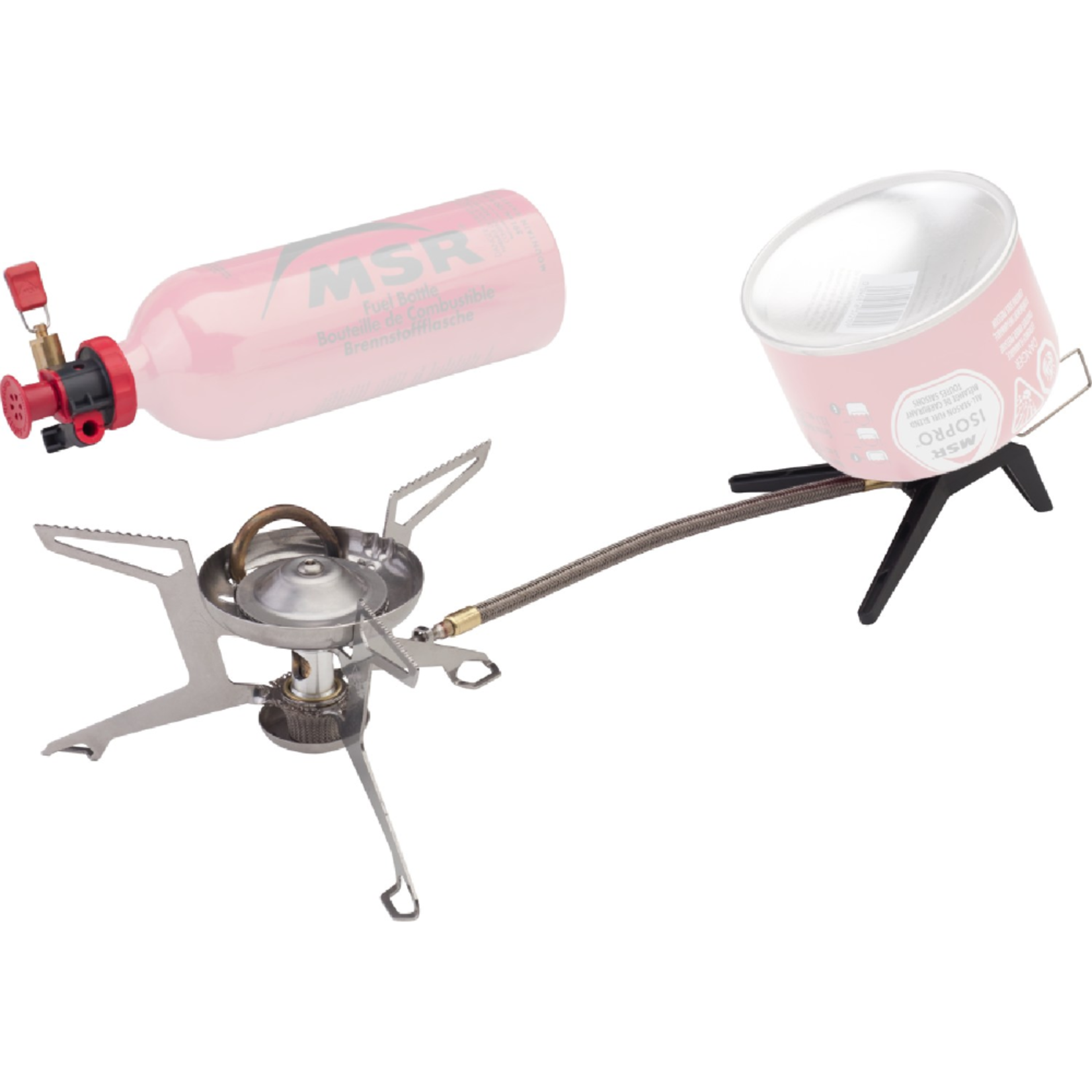 MSR WhisperLite Universal Stove, Canister and Liquid Fuel - Combo U24