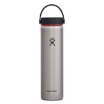 Hydro Flask 24 oz (709 ml) Lightweight Wide Mouth Trail Series Slate