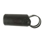 Computerstub voor 25.4 tot 28.6 zwart