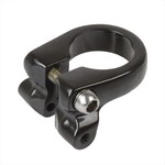 M-Wave Raky Seat Post Clamp 31.8 black With Carrier Fixation