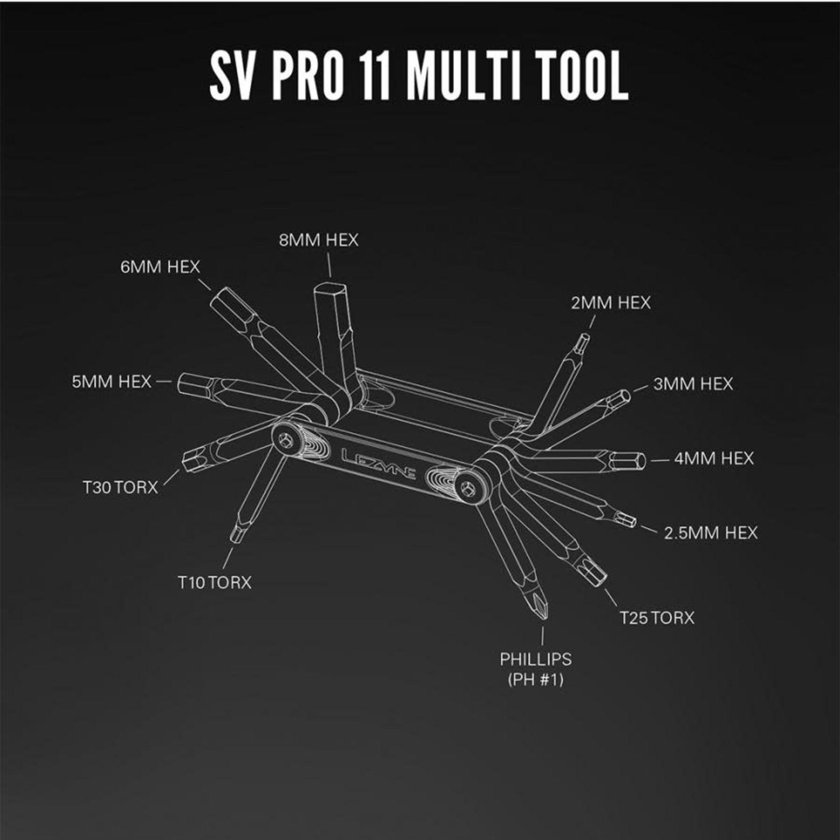 Lezyne SV PRO 11 Multitool Silver