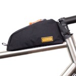 Restrap Bolt On Top Tube Bag 0.8L Black