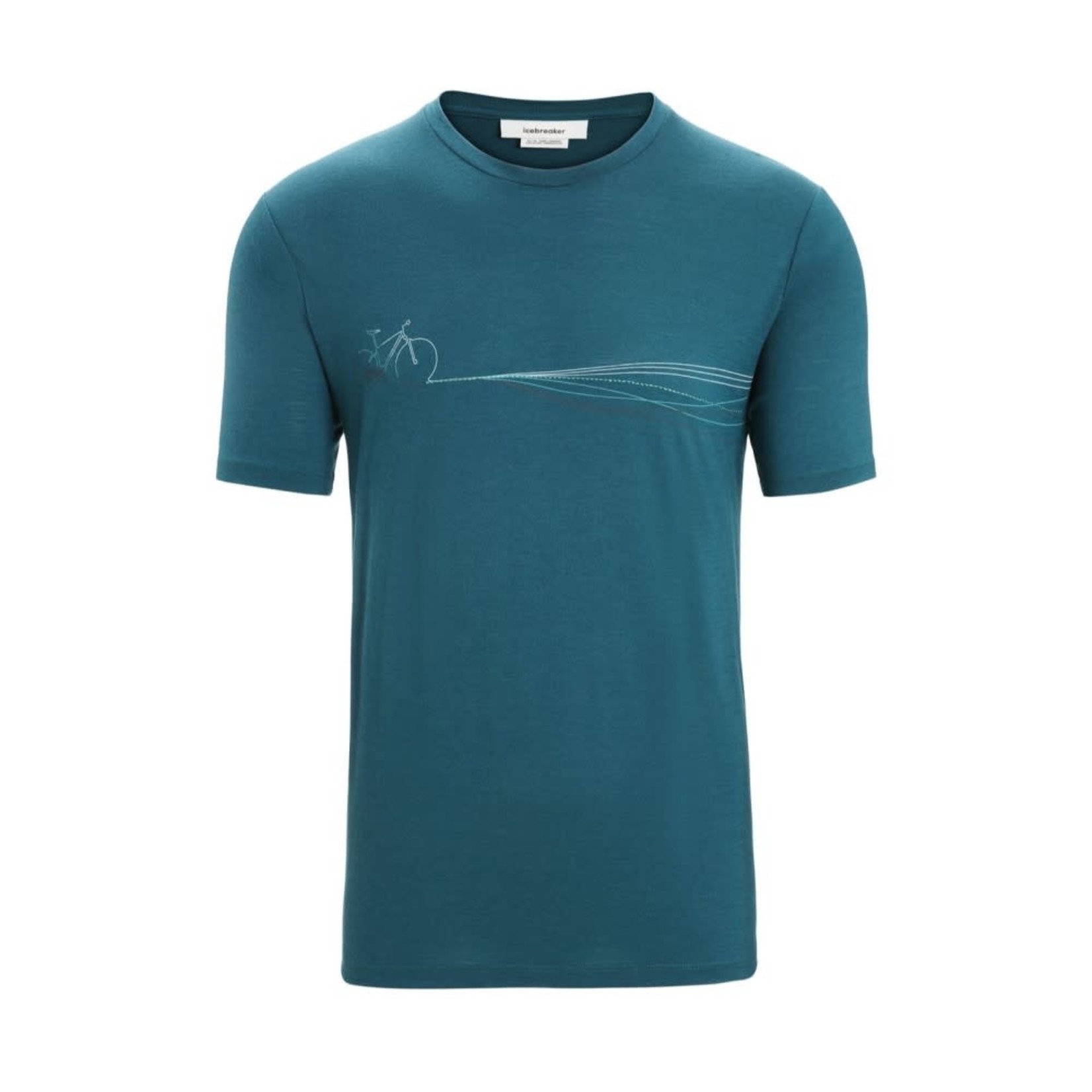Icebreaker Tech Lite II T-shirt SS Men - Cadence Paths