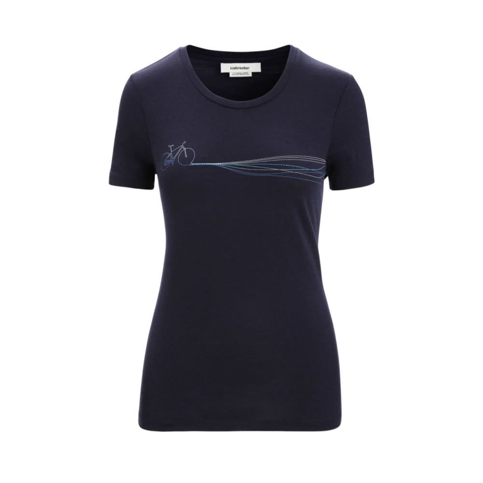 Icebreaker Tech Lite II T-shirt Short Sleeve Women - Cadence Paths