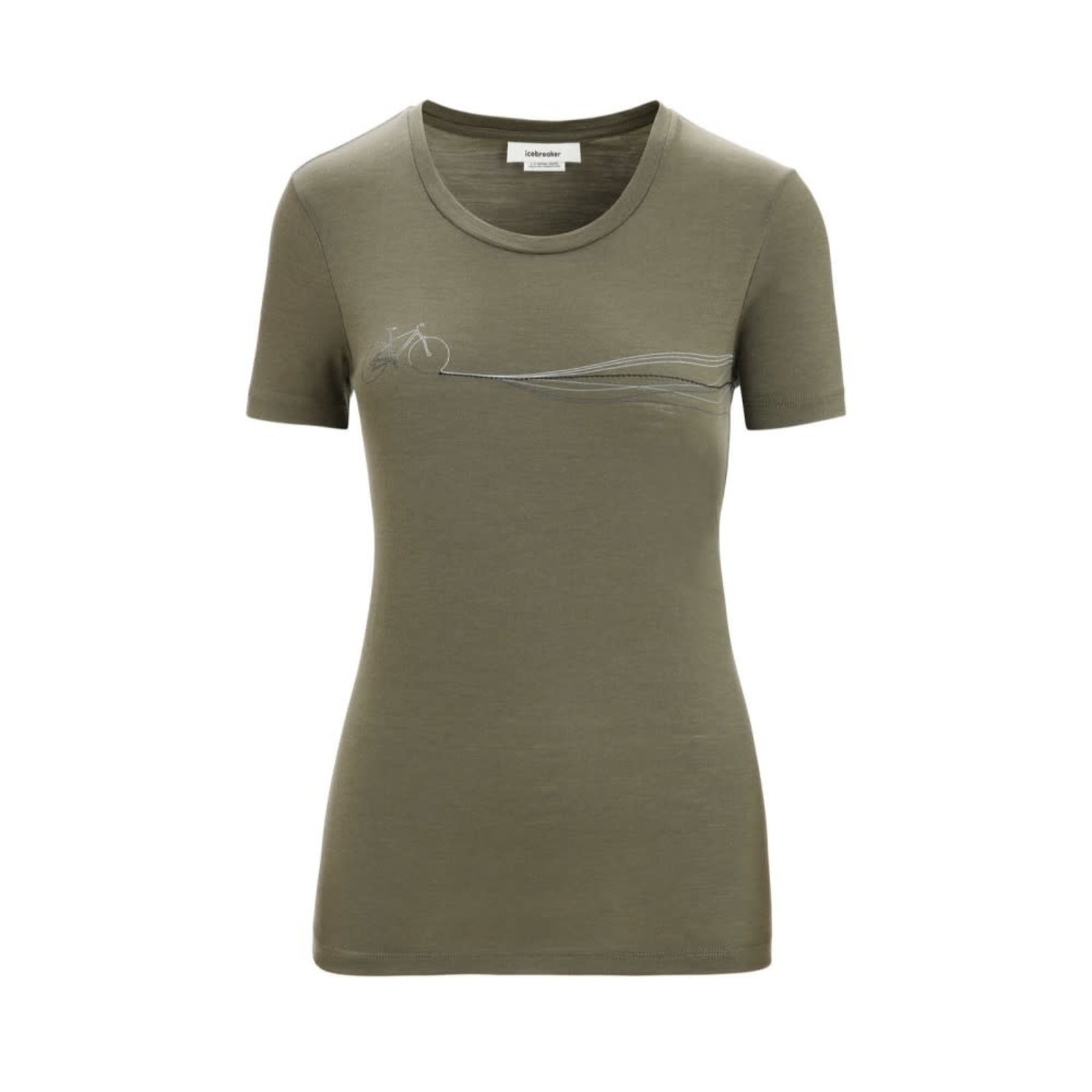 Icebreaker Tech Lite II T-shirt Short Sleeve Women - Cadence Paths