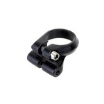 M-Wave Raky Seat Post Clamp 34.9 black With Carrier Fixation