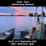 Vader - Zoon Bikebonding Weekend Nederland 2023