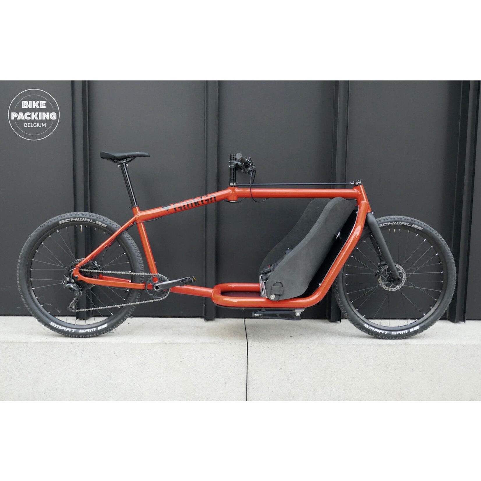 Ginkgo Cargobike 27.5" Verkeersrood (showroom)