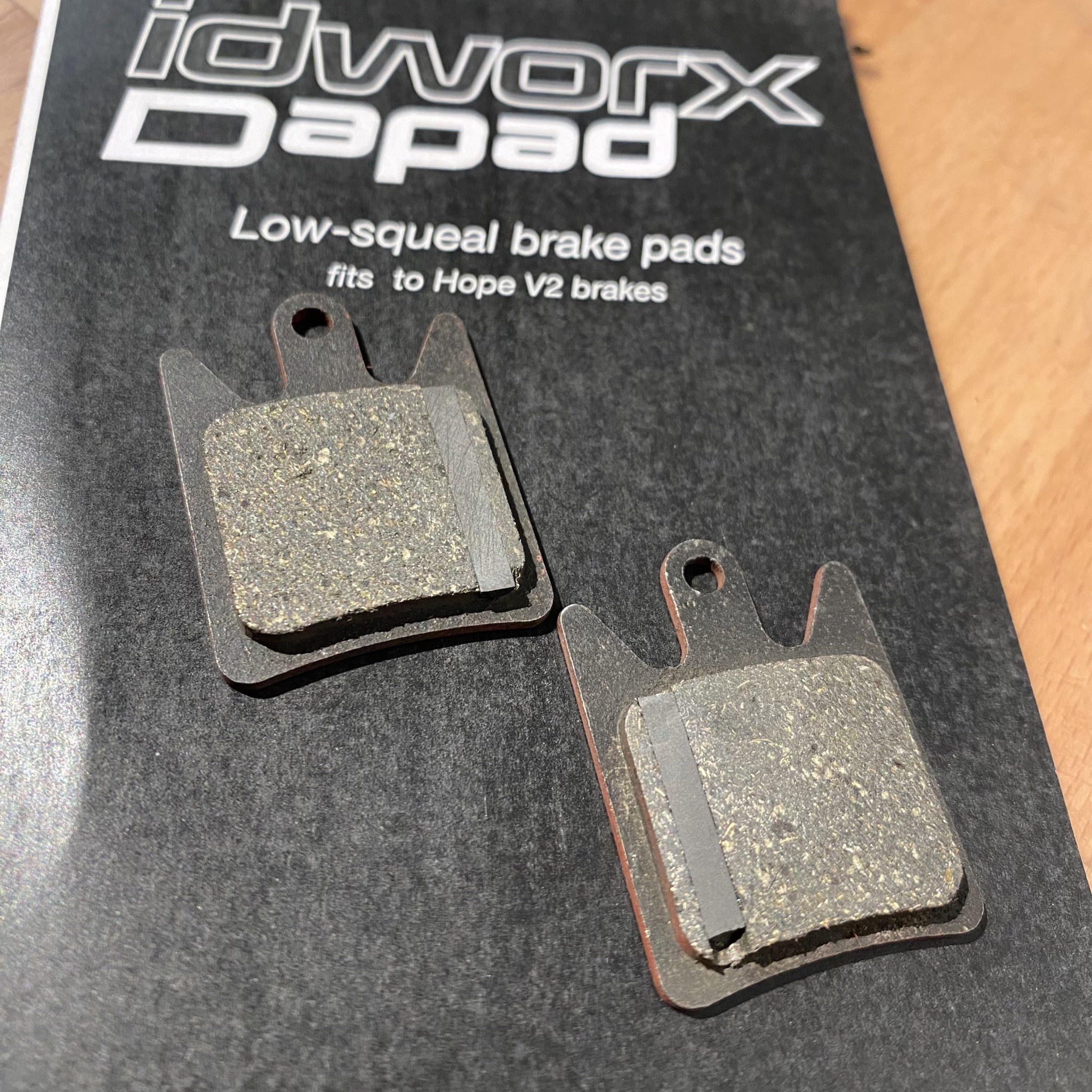 DaPad Lowsqueal brake pads fits to Hope V2 brakes Bikepacking