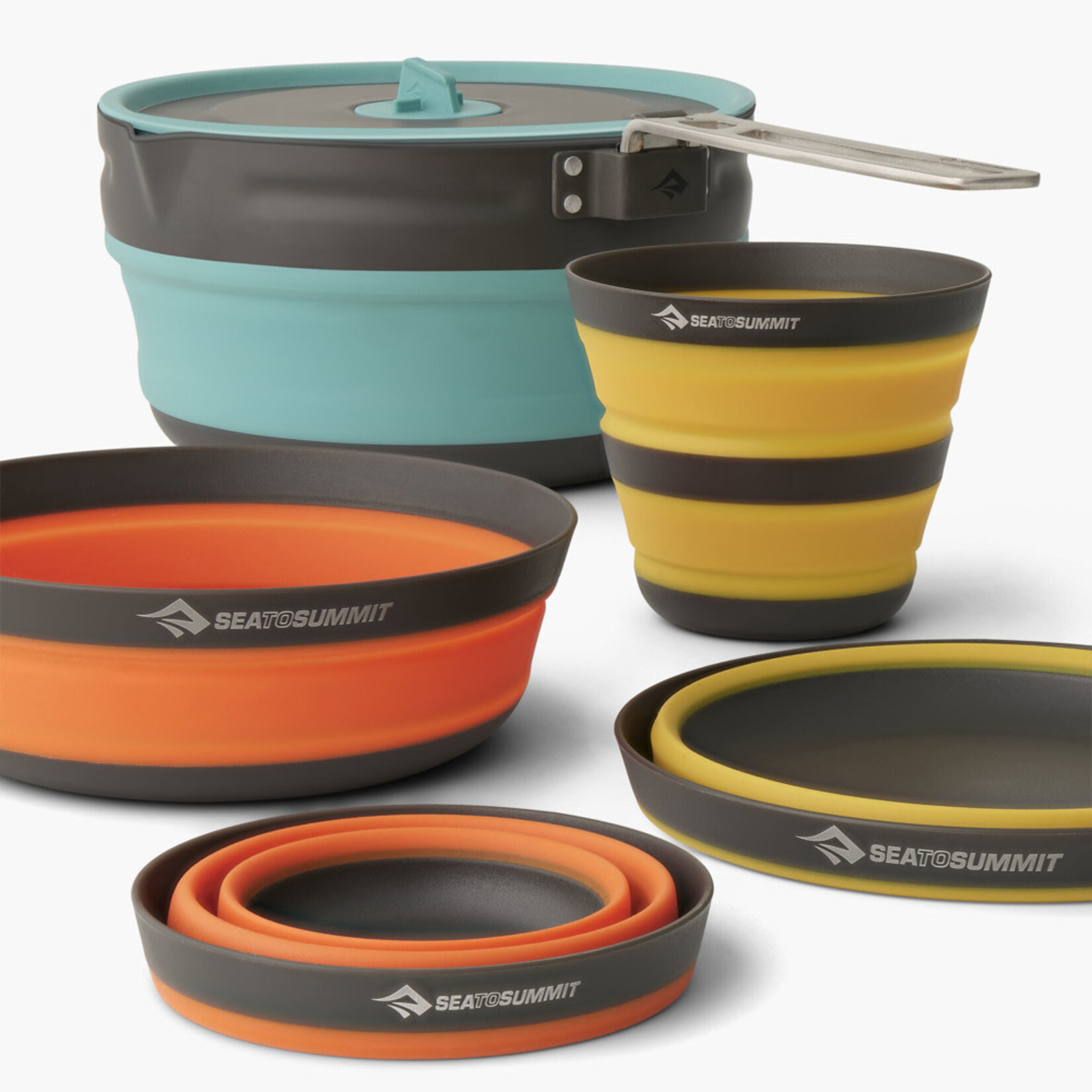 Sea to Summit Frontier Ultralight Collapsible One Pot Cook Set - [5 Piece]