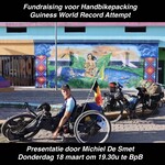 Fundraising voor Handbikepacking Guiness World Record Attempt 2024