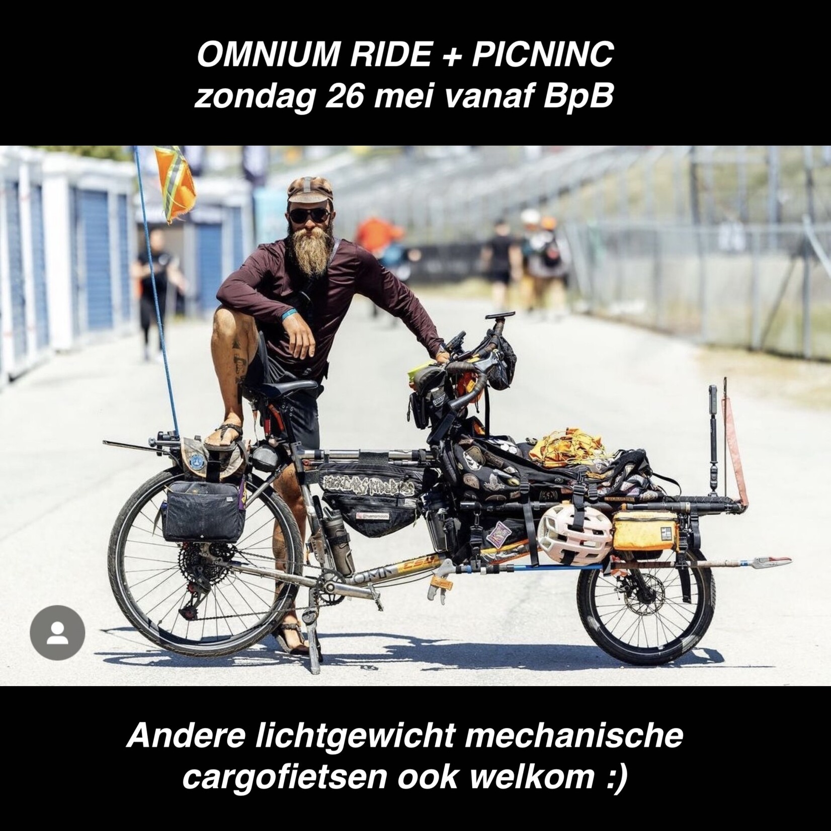 Omnium Ride + Picnic zondag 26 mei 2024 vanaf BpB
