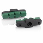 XLC Remblokken Magura HS11/HS33 50mm BS-X42 Zwart/Groen Set van 4