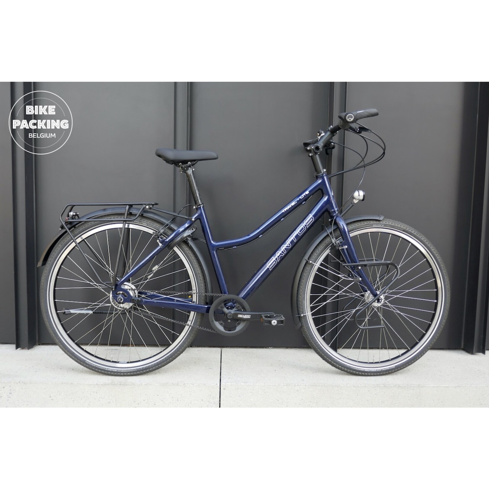 Santos Travel Lite Dames 49 Night Blue Metallic (showroom)