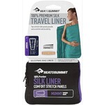 Sea to Summit Silk Stretch Liner Mummy Tapered Blauw