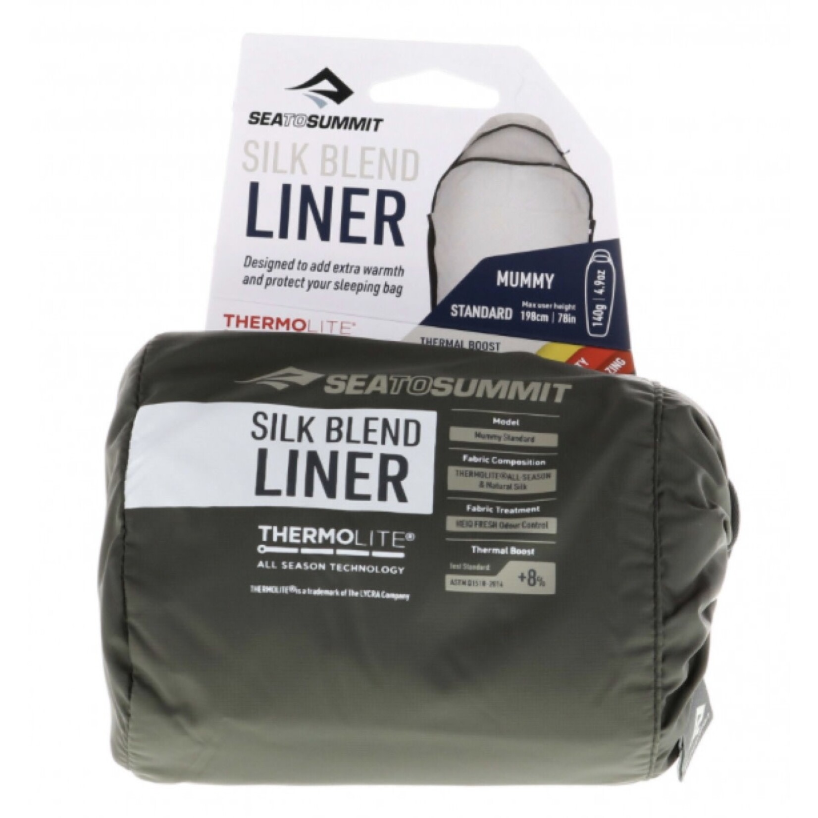 Sea to Summit Silk Blend Sleeping Bag Liner Mummy