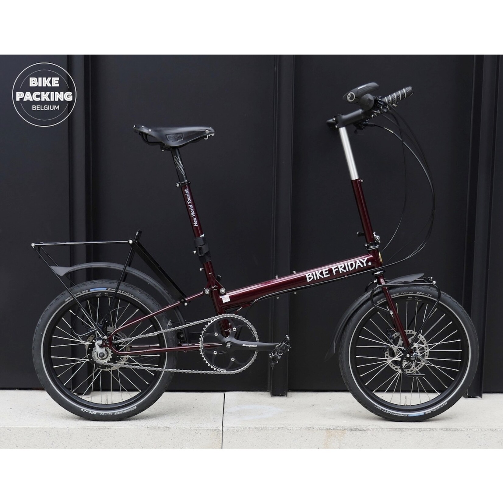 Bike Friday New World Tourist met Rohloff (custom)