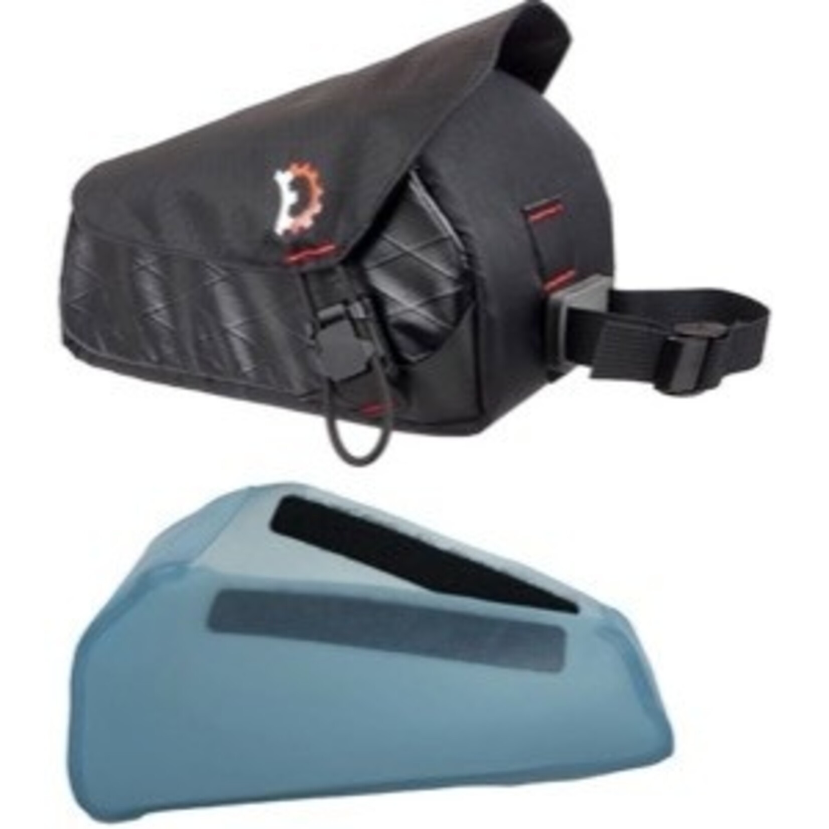 Revelate Designs Mag Tank 2000 Bolt On EcoPac Top Tube Bag 1.4L black + TPU Liner