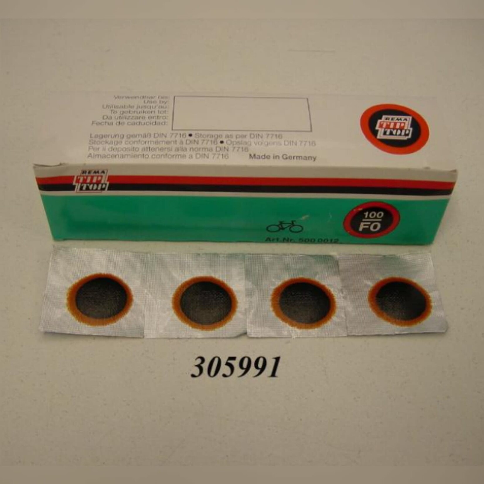 Rema TipTop Rema TipTop PLEISTER TIP TOP 15MM NO F0 DS A 100