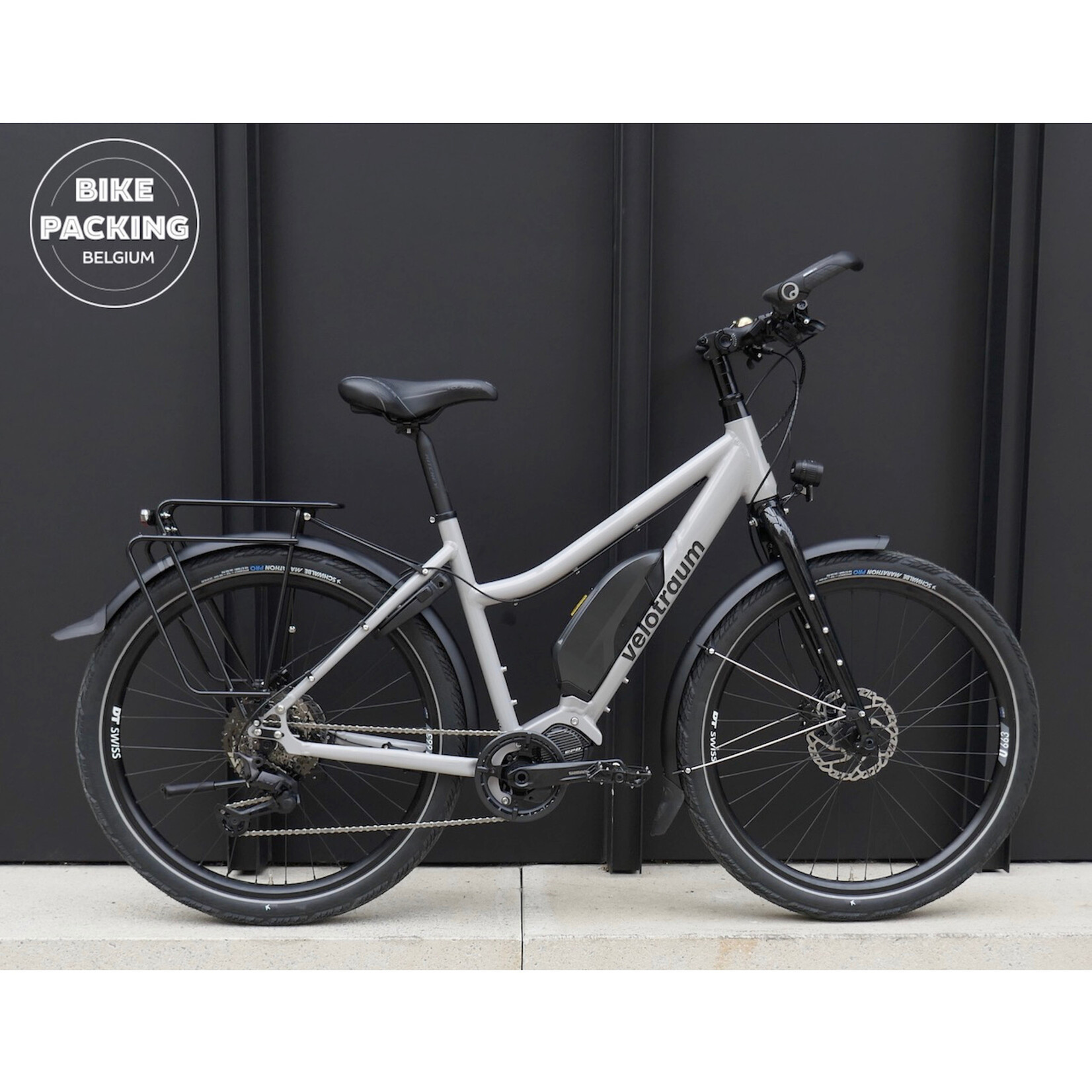 Velotraum Elektriker E2 Edition Medium  Platinagrijs (showroom)
