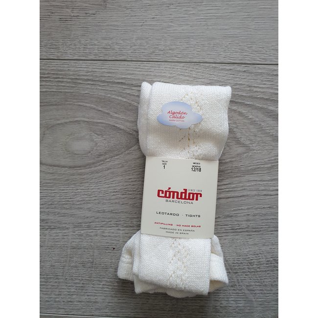 Cóndor Cava kousenbroek met visgraatpatroon.