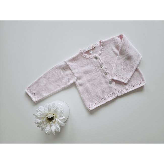 Puro Mimo Cardigan Julia lichtroze