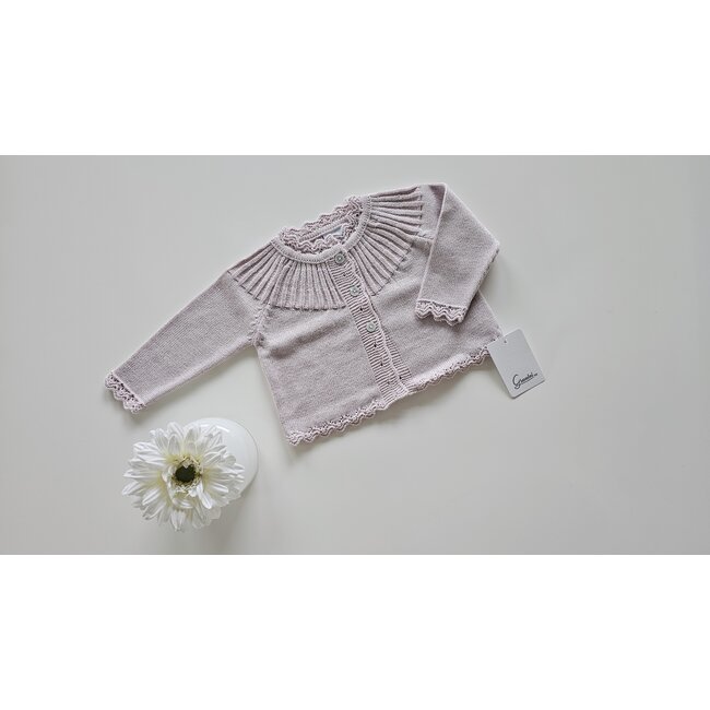 Artesania Granlei Cardigan Améline roze