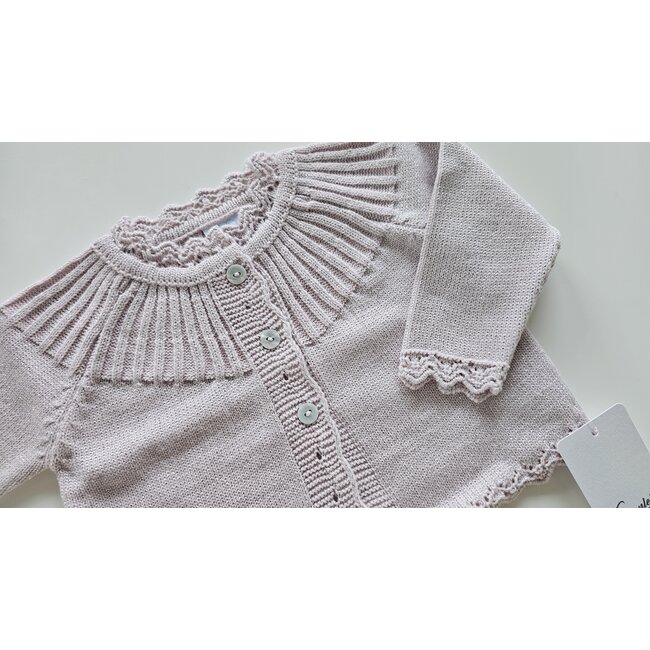 Artesania Granlei Cardigan Améline roze