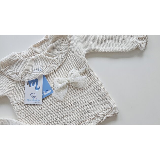 Mac ilusión Kruippakje Fleur ecru