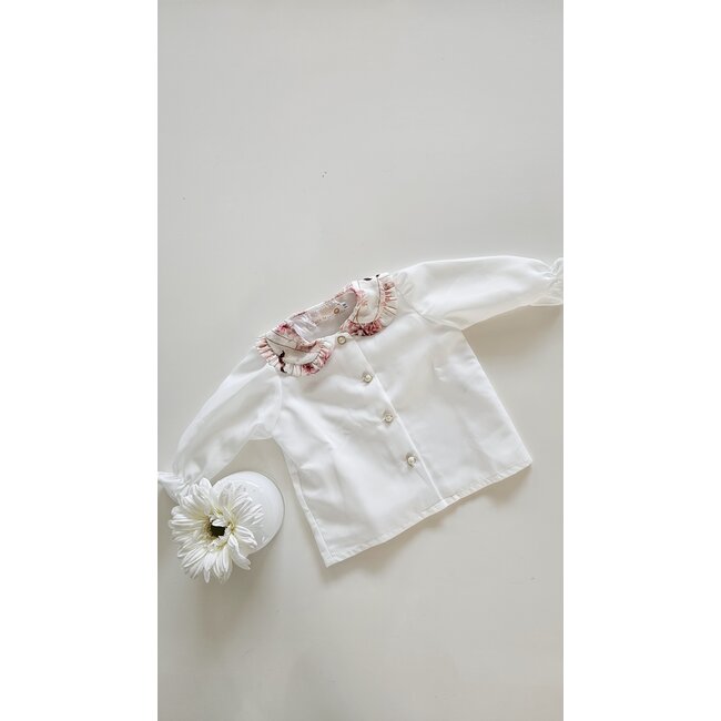 C by Lou Exclusive Blouse Alita ivoor