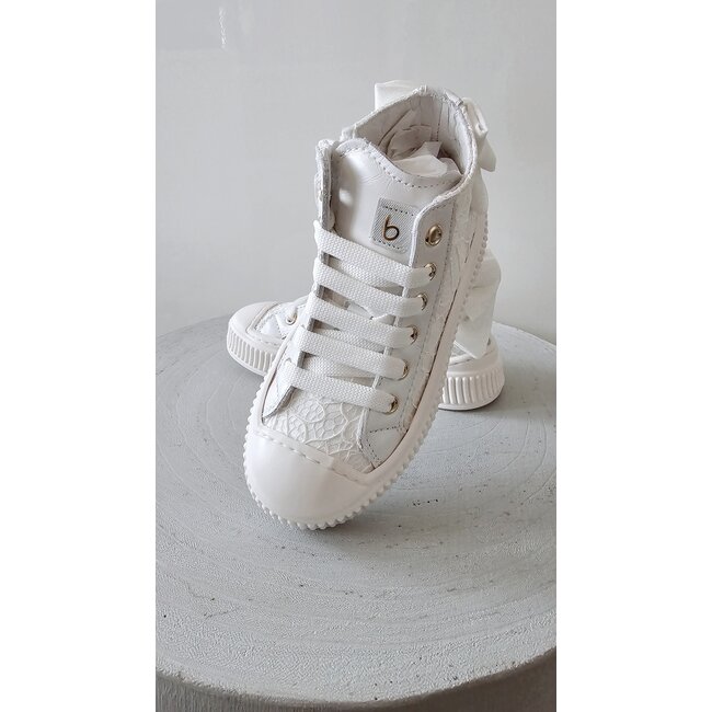 Beberlis Hoge sneakers Fenna wit