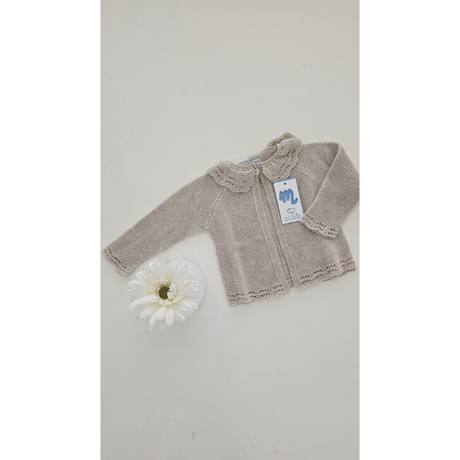 Mac ilusión Cardigan Nelly taupe