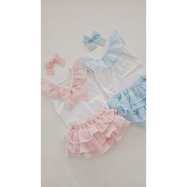 C by Lou Exclusive Bloomer Cilou roze chiffon